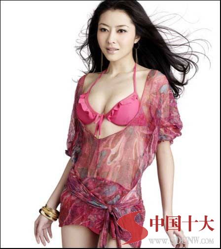 涉足影视的中国十大美女名模