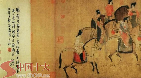 中国十大传世名画